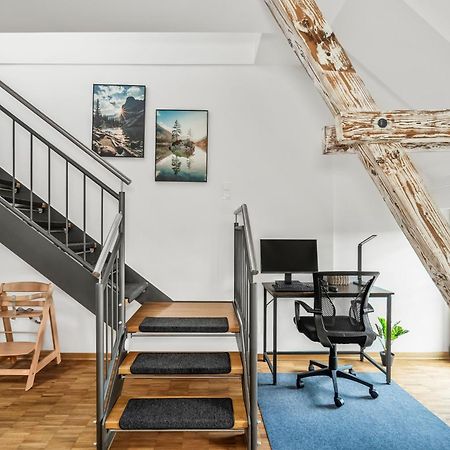 Dnd Design Loft I 170Qm I Parken I Balkon I Workstation I Netflix I Kaffee I Waschmaschine I Trockner I Xbox I Ausblick Appartement Würzburg Buitenkant foto
